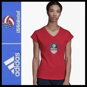 NWOT 🇺🇸 Adidas Women’s Volleyball Tee